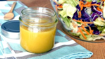 Vinagreta para ensaladas ?? con Miel y Mostaza