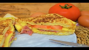OS ENSEÑO COMO SE HACE EL FAMOSO SANDWICH DEL QUE TODO EL MUNDO HABLA (FACIL Y RAPIDO)