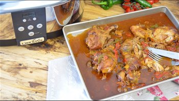 POLLO A LA MEJICANA / MEXICAN CHICKEN / CROCKPOT