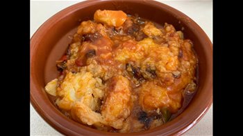 BACALAO CON TOMATE