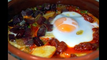 Cómo hacer huevos a la flamenca, al estilo de Mariaje