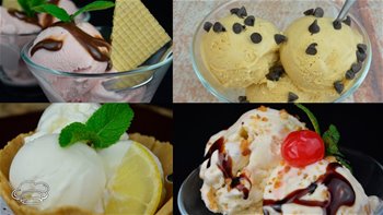 CINCO RECETAS DE HELADOS CASEROS 1ª PARTE #JavierRomero