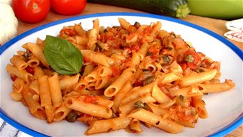 Macarrones con ATUN Prueba esta Receta de Pasta fácil