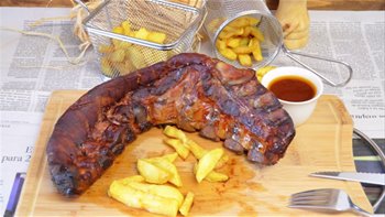 COSTILLA BARBACOA CROCKPOT / CROCKPOT BARBECUE RIB / CROCKPOT