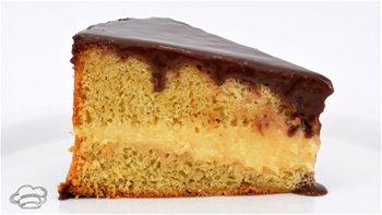 Receta para hacer el Boston cream pie de Javier Romero