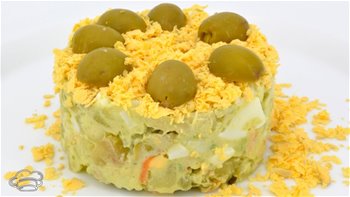 ?? ENSALADILLA RUSA LIGTH SIN MAYONESA ??Javier Romero ??