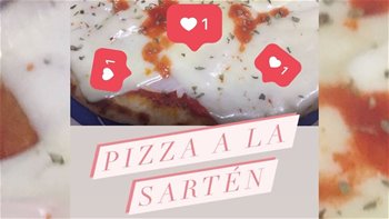 Pizza a la sartén