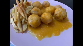ALBONDIGAS DE POLLO