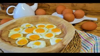 HUEVOS CONGELADOS ( HUEVOS FRITOS EN MINIATURA )