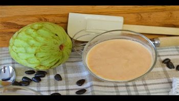 Como hacer mousse de chirimoya