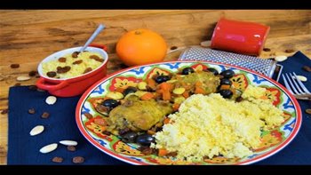 POLLO AL ESTILO MARROQUI / CHICKEN MOROCCAN STYLE / CROCKPOT