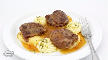 Receta de carrilleras con puré de patatas By #JavierRomero