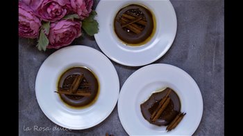 Flan ?? de chocolate ?? VEGANO