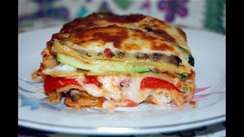 Cómo hacer lasaña, de verduras al horno