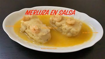 MERLUZA EN SALSA