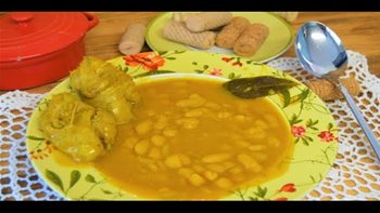 ALUBIAS CON CODORNICES ESCABECHADAS / BEANS WITH PICKLED QUAIL / CROCKPOT
