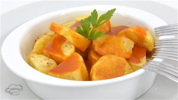 ?PATATAS bravas con SALSA BRAVA auténtica #JavierRomero ??
