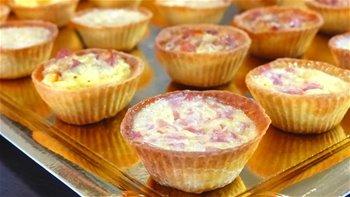 Mini Quiches ?? Receta de Navidad de 5 Sabores ?