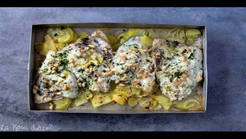 Dorada ?? al horno con almendras