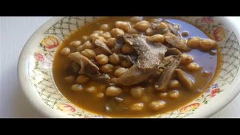 Callos veganos. Cómo hacer unos garbanzos con setas.