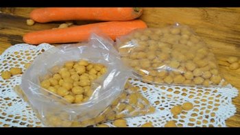 COMO CONGELAR GARBANZOS COCIDOS