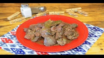 HIGADITOS DE POLLO ENCEBOLLADOS / CHICKEN LIVERS WITH ONIONS / CROCKPOT