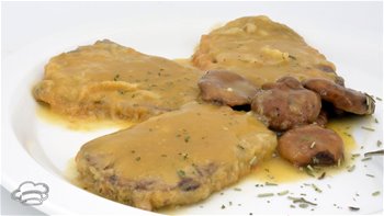 Como cocinar lengua de ternera en salsa de cebolla con setas shiitake