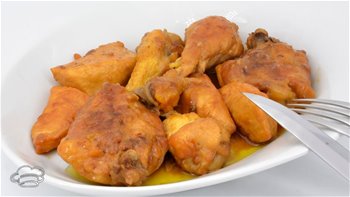 RECETA DE POLLO con salsa de cebolla - RECETA MUY FÁCIL