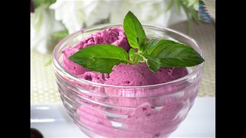 Helado casero de cerezas Javier Romero