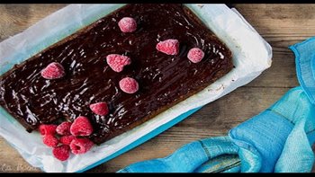 Brownie de boniato saludable sin azúcar