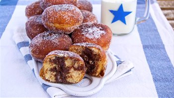 Berlinas ?? rellenas de crema de cacao ?? sin lactosa