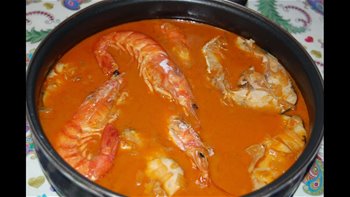 Corvina a la marinera, al estilo de Mariaje