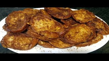 Torrijas de horchata valenciana, al estilo de Mariaje