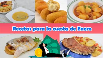 Recetas económicas y muy ricas para la cuesta de enero - recetas de javier romero - canal de cocina