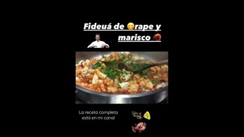 Fideuá de rape y marisco ??