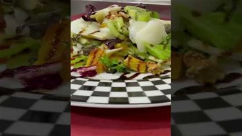 Ensalada De bacalao kiwi y naranja?
