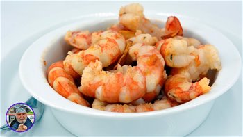 Gambas al ajillo, la receta más fácil del mundo - gambones - Recetas de Javier Romero